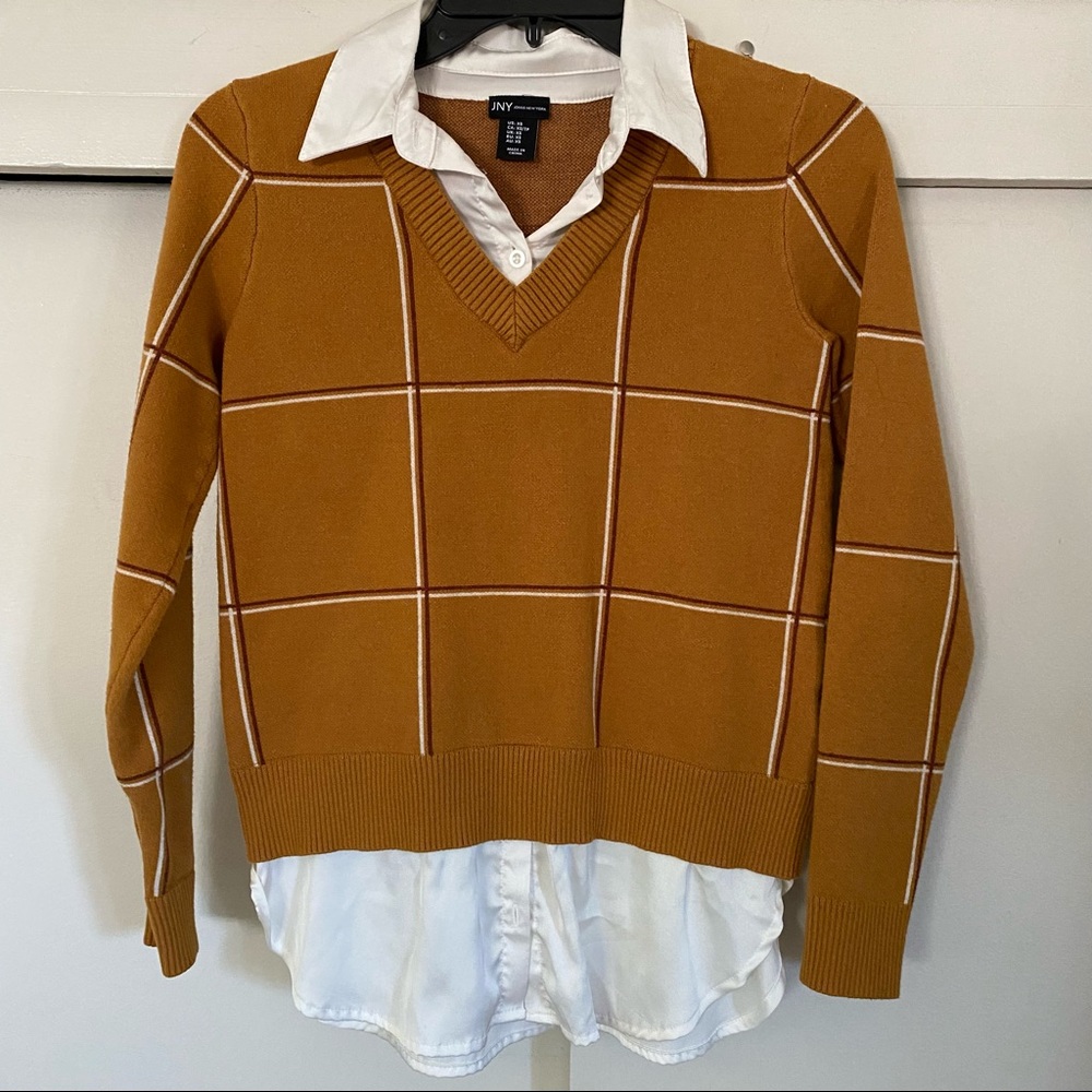 Long Sleeve Sweater Blouse